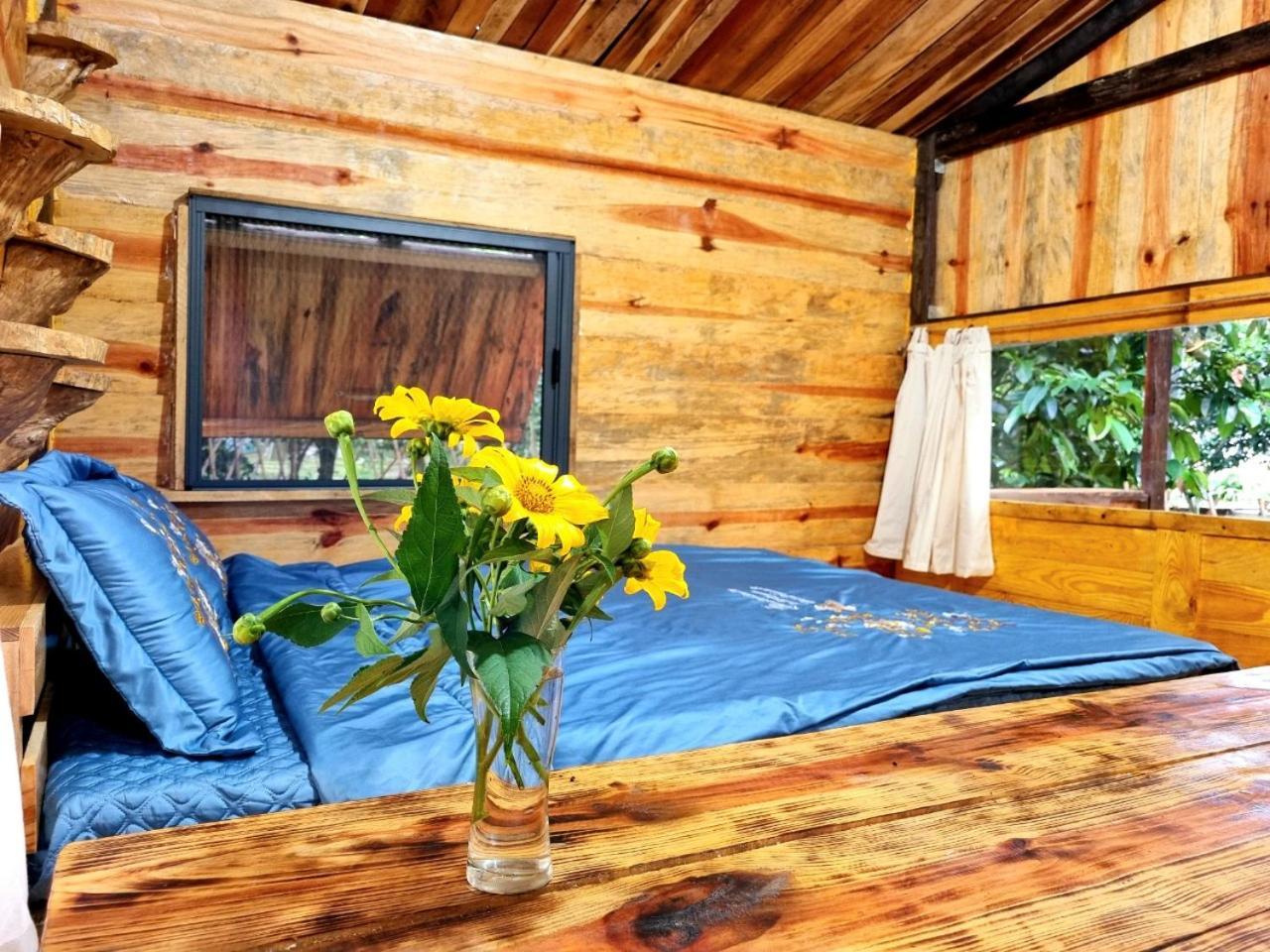 Homestay Vuon Trai Cay Nhiet Doi Vo Uu Garden Bao Loc Bagian luar foto
