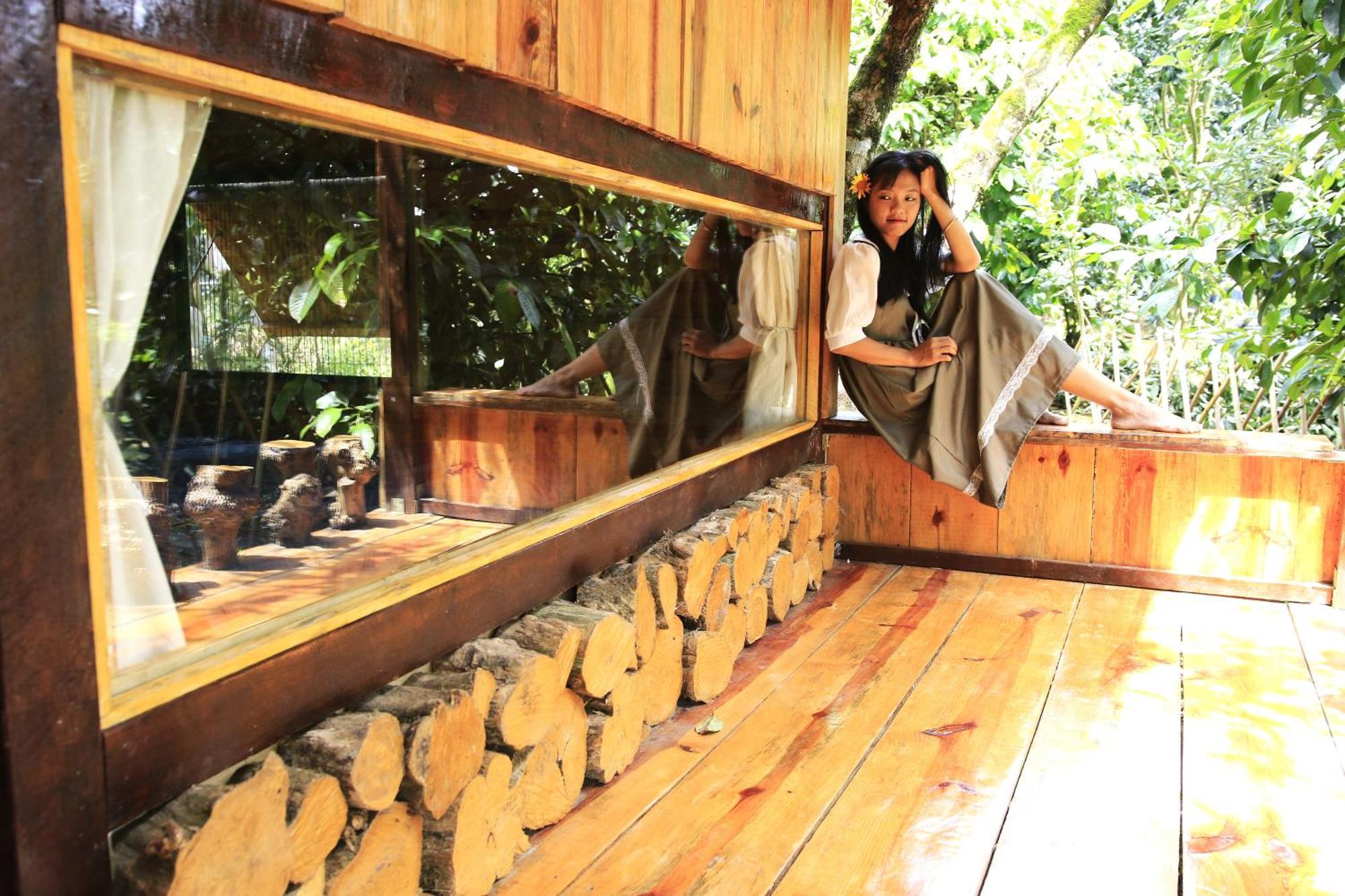 Homestay Vuon Trai Cay Nhiet Doi Vo Uu Garden Bao Loc Bagian luar foto