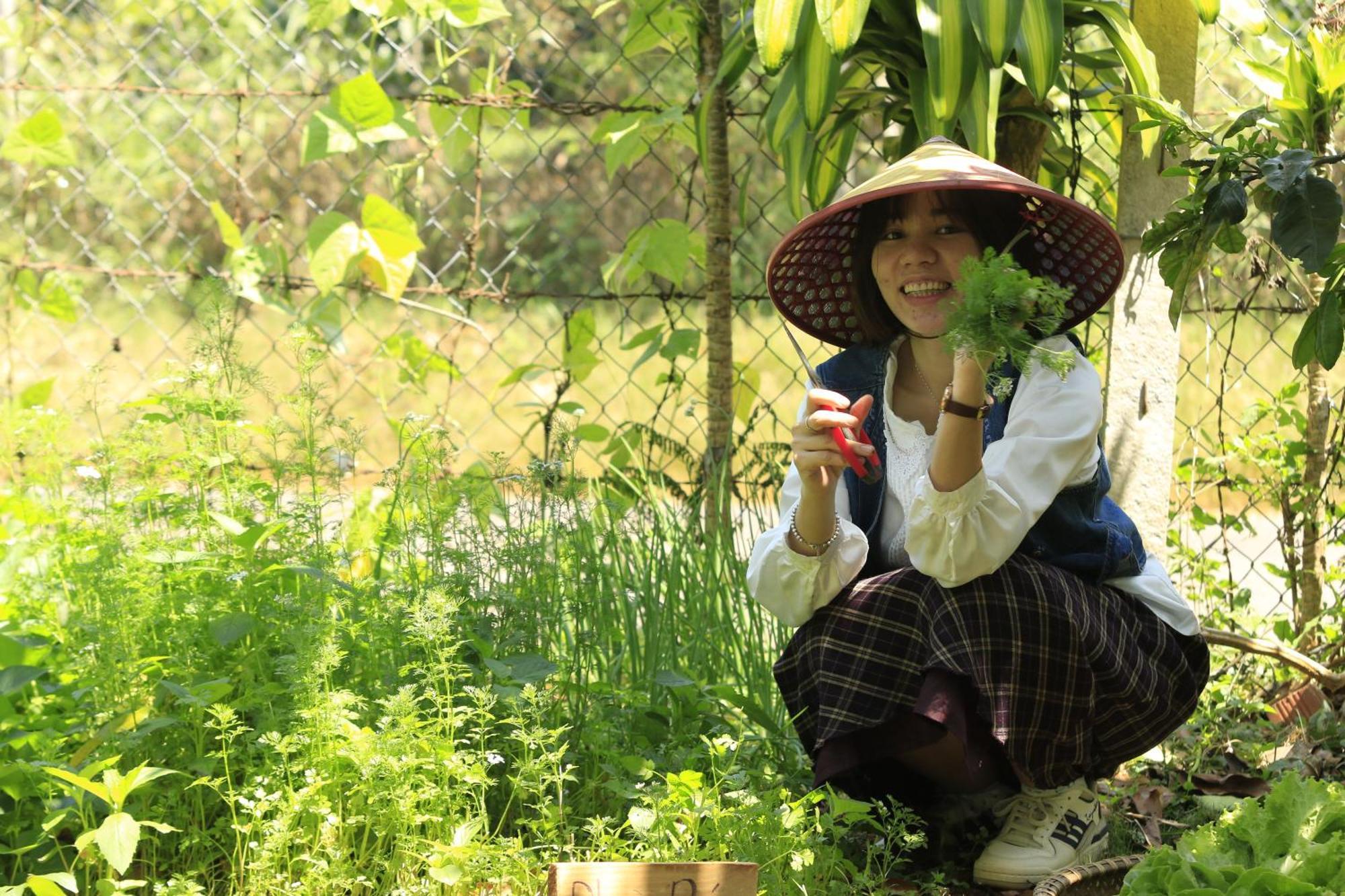 Homestay Vuon Trai Cay Nhiet Doi Vo Uu Garden Bao Loc Bagian luar foto