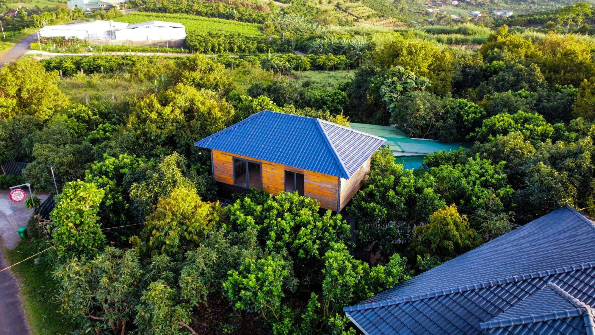 Homestay Vuon Trai Cay Nhiet Doi Vo Uu Garden Bao Loc Bagian luar foto